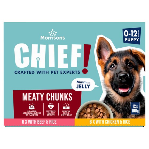 Morrisons Mixed Puppy Food In Jelly