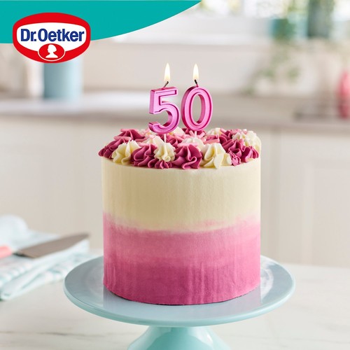 Dr. Oetker Number 5 Candle