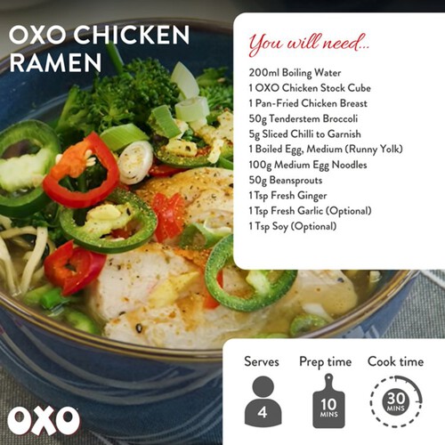 Oxo Chicken Stock 12 Cubes