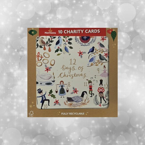 Morrisons 12 Days Of Christmas Cards 