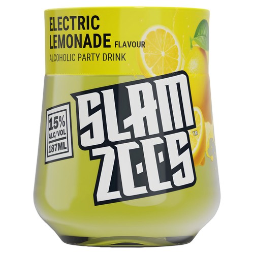 Slamzees Electric Lemonade 15.0% 187Ml