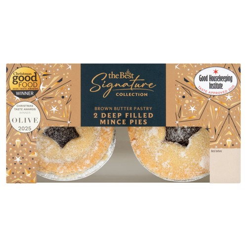 The Best Signature Collection Mince Pies 2 Pack