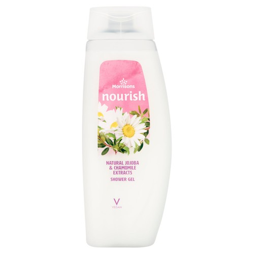 Morrisons natural jojoba chamomile extracts shower gel
