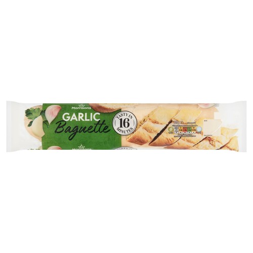 Morrisons garlic baguette