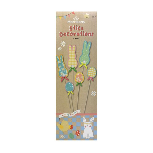 Morrisons Egg Hunt Stick Decorations