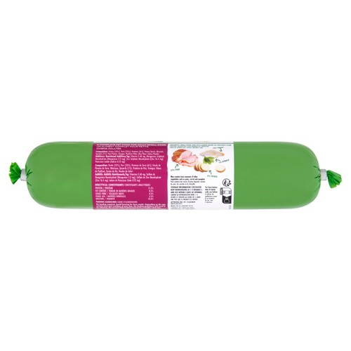Freshpet Small Dog Turkey & Pork With Spinach & Potato Roll 