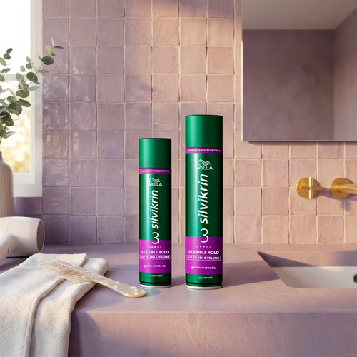 Wella Silvikrin Flexible Hold Hairspray 400ML