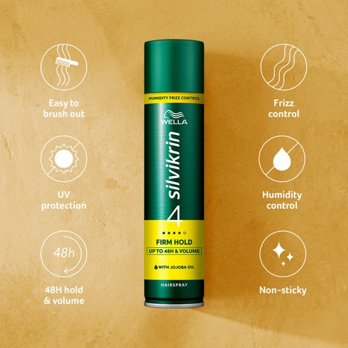 Wella Silvikrin Firm Hold Hairspray 250ML