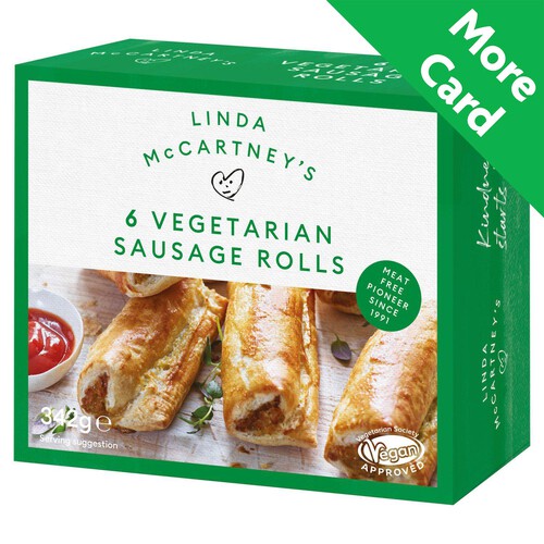 Linda McCartney's Sausage Rolls    