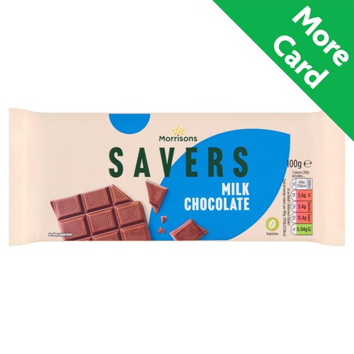 Morrisons Savers Milk Chocolate