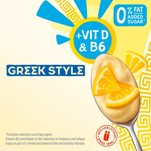 Muller Light Greek Style Lemon Yogurt 