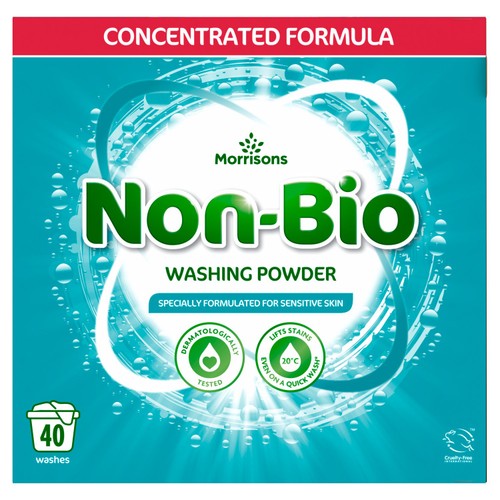 Morrisons non bio laundry powder