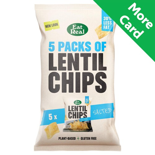 Eat Real Sea Salt Lentil Chips 