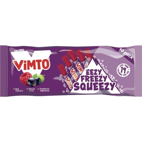 Vimto Original Eezy Freezy Squeezy Ice Pop