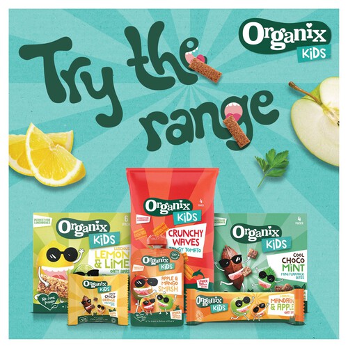 Organix Kids Choco Orange Mini Flapjack Bites 