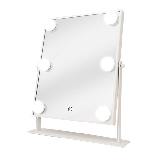 Danielle L.E.D Hollywood Mirror White