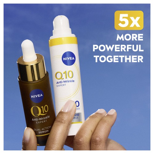 NIVEA Q10 Anti-Wrinkle Expert Daily UV Face Fluid SPF50 40ml