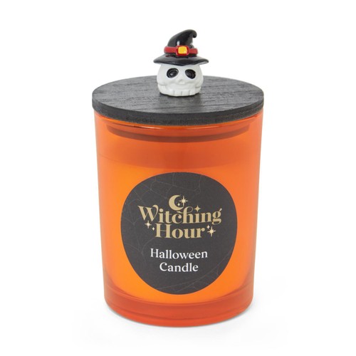 Morrisons Halloween Scented Candle With Topper Assorted
