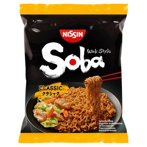 Nissin Soba Classic Instant Noodles 90G
