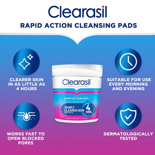 Clearasil Ultra Dual Action Pads