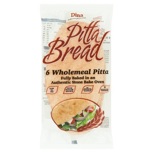Dina Wholemeal Pitta Bread | Morrisons