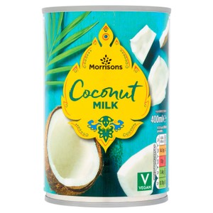 Morrisons Canned Coconut Milk 400 ml