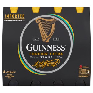 Guinness Extra Foreign Stout Beer 7.5% product image