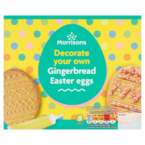 Morrisons Easter Decorate Your Own Gingerbread Egg