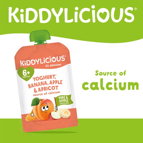 Kiddylicious Yogurt Apricot  100g