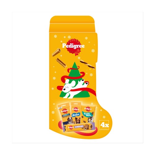 PEDIGREE Christmas Stocking Mixed Dog Treats 367g