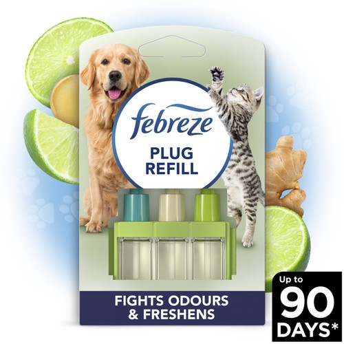 Febreze 3Volution Air Freshener Pet Odour Eliminator Plug In Refill