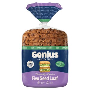Genius Gluten Free  Five Seed Loaf 430g