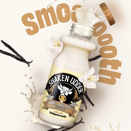 Shaken Udder Vanillalicious Milkshake