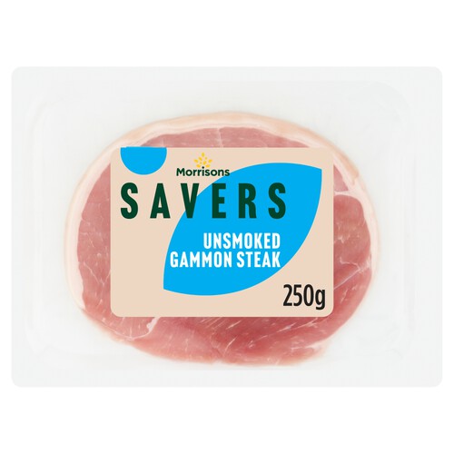 Morrisons Savers Unsmoked Gammon Steak