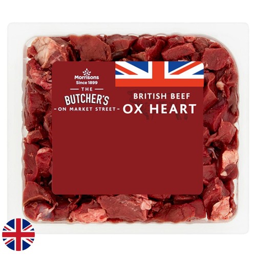 Morrisons British Ox Heart 490g