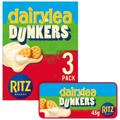 Dairylea Dunkers Ritz Cheese Snack 3x43g
