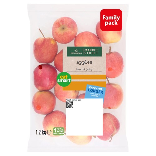 Morrisons Apples 1.2kg Pack