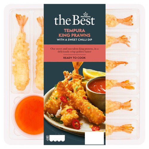 Morrisons The Best Tempura Prawns With Sweet Chilli Dip