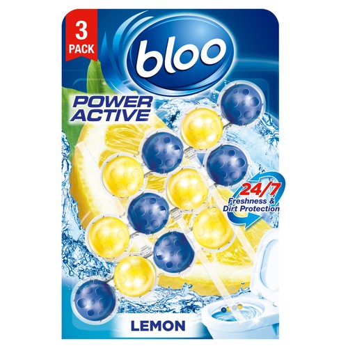 Bloo Power Active Lemon Trio Pack