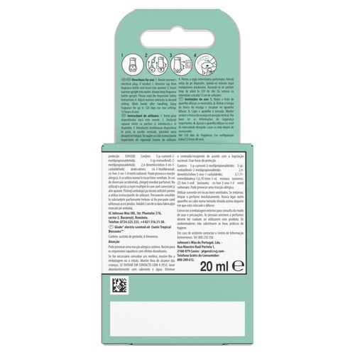 Glade Electric Refill Exotic Tropical Blossom 