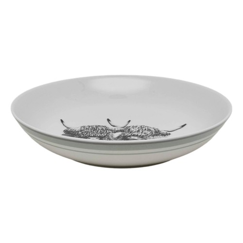 Nutmeg Home Highland Cow Pasta Bowl