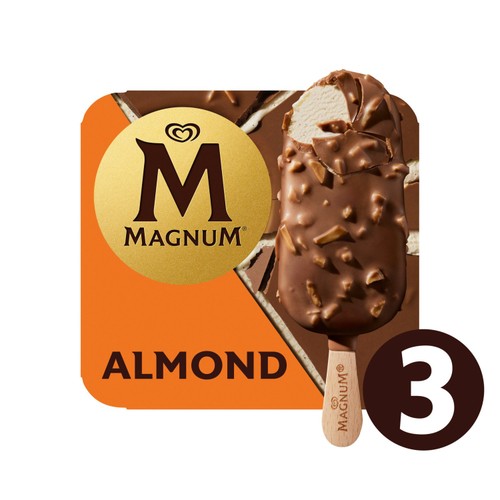 Magnum Almond Ice Cream Sticks 3 x 100ml