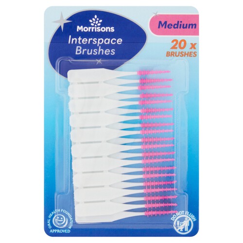 Morrisons Medium Interspace Interdental Brushes