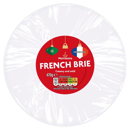 Morrisons Christmas French Brie 