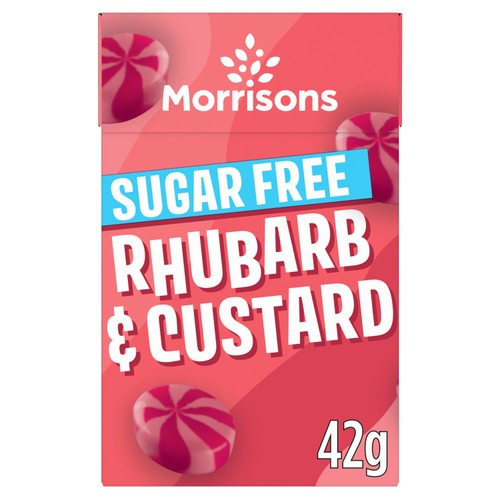Morrisons sugar free rhubarb custard