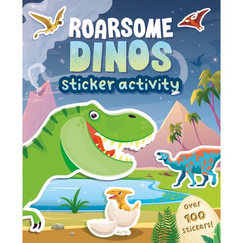 Igloo Books Amazing Sticker Activity Roarsome Dinos