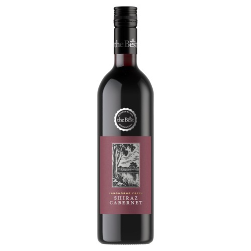 Morrisons The Best Langhorn Creek Shiraz Cabernet Sauvignon 75cl