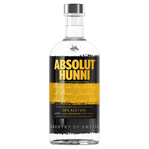 Absolut Hunni Honey Flavoured Vodka