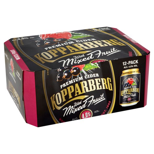 Kopparberg Mixed Fruit Cider Cans