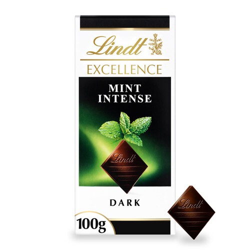 Lindt Excellence Intense Dark Mint Chocolate